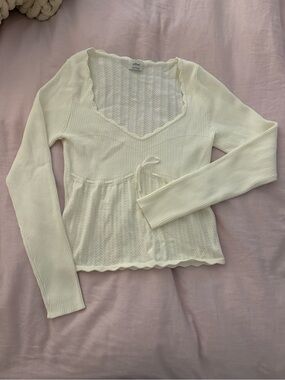 Wilfred Soloist Sweater Cream NWOT